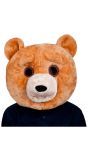 Teddy beer hoofd masker