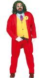 The joker rood kostuum man