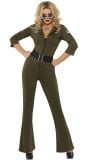 Top Gun groene vliegeniers jumpsuit