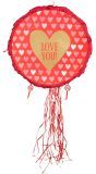 Valentijnsdag love you piñata