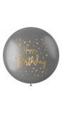 Verjaardag ballon groot golden Dawn