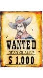 Wanted poster