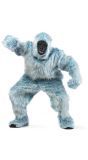 Warm licht blauw gorilla kostuum