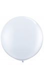Witte ballon XL 90cm
