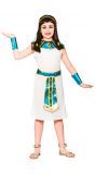 Witte Cleopatra jurk meisjes