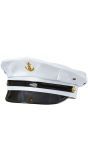 Witte marine officiers pet
