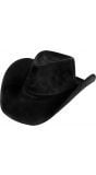 Wyoming cowboy hoed zwart