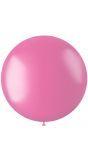 XL ballon bubblegum roze metallic