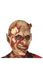 Zombie masker met uitstekend bot
