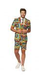 Zomers abstractive festival Opposuits kostuum