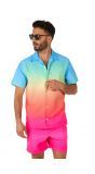 Zomers neon kleuren Opposuits beach combo kostuum
