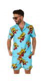 Zomers Pacman Opposuits beach combo kostuum