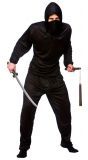 Zwart ninja kostuum