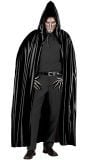 Zwarte grim reaper cape met capuchon