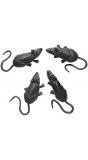 Zwarte muizen decoratie