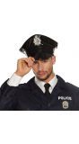 Zwarte nepleren politie pet