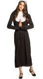 Zwarte nonnen kostuum vrouw budget