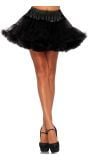 Zwarte plus-size petticoat