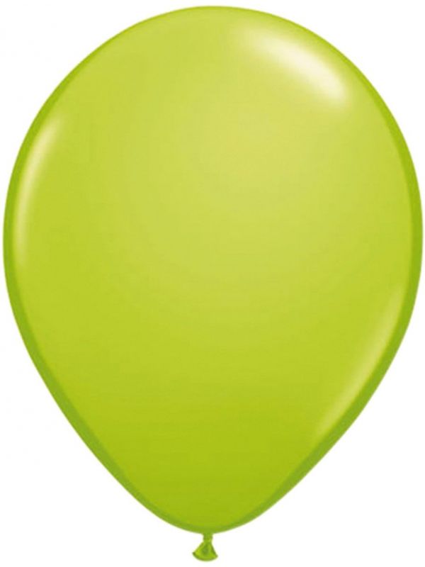 100 appel groene ballonnen 30cm