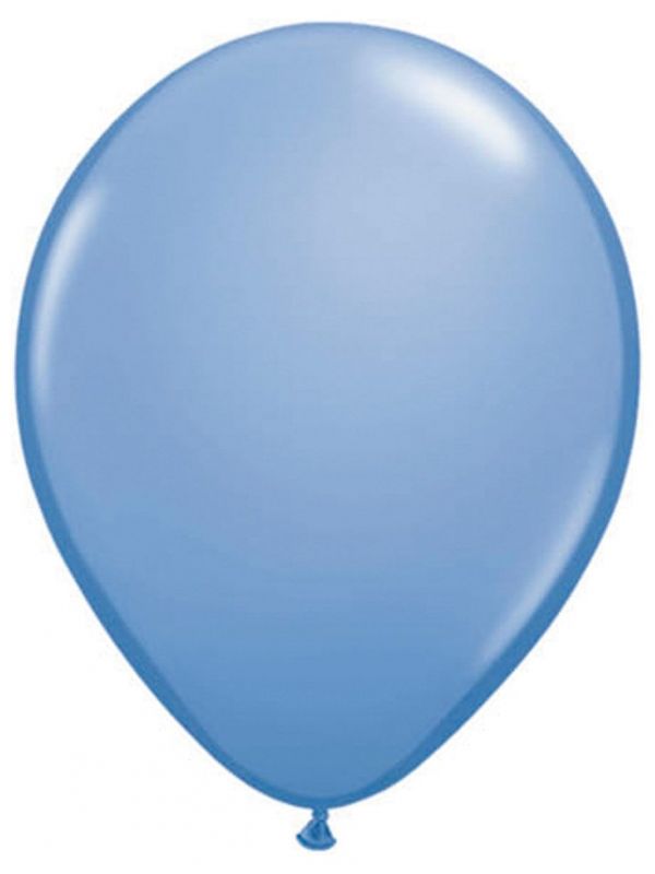 100 carribean blauwe ballonnen 28cm
