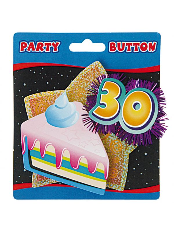 3D Button feest 30 jaar