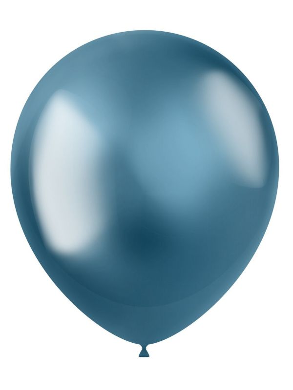 50 ballonnen intense blue 33cm