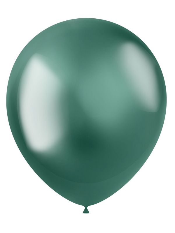 50 ballonnen intense green 33cm