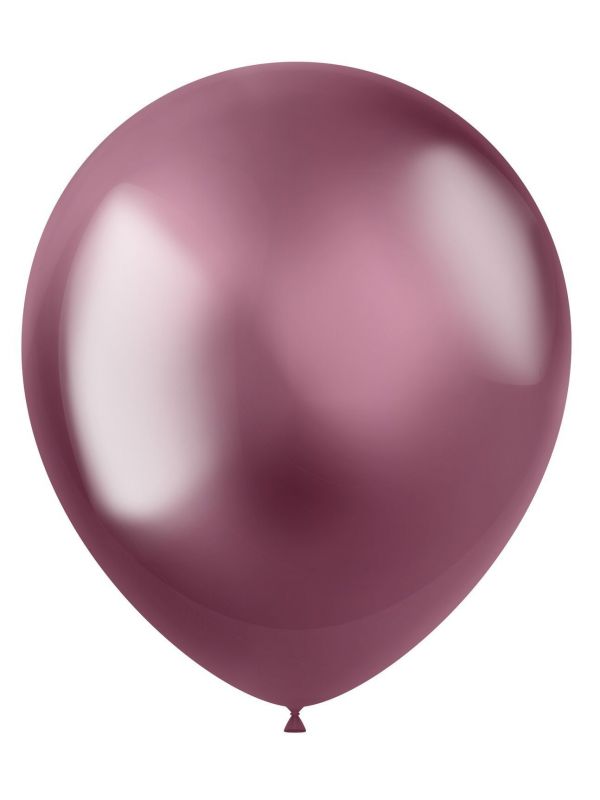 50 ballonnen intense pink 33cm