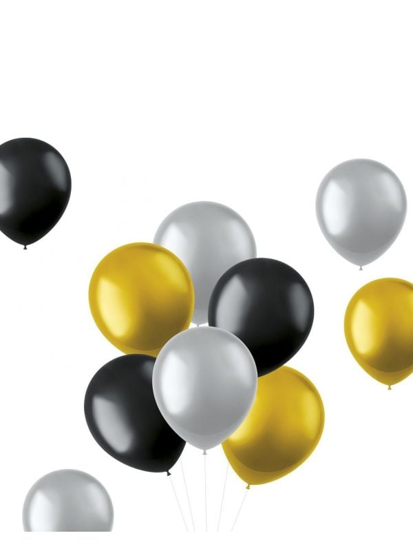 50 ballonnen rich metallics 33cm