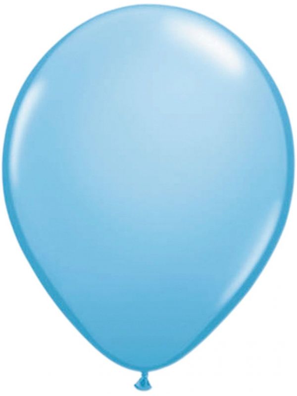 50 lichtblauwe ballonnen 30cm
