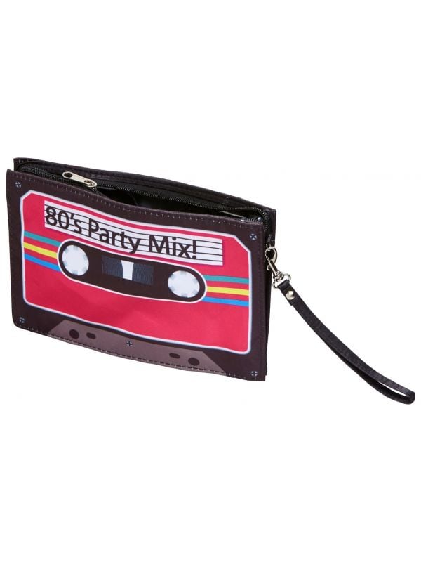 80s cassettebandje handtas