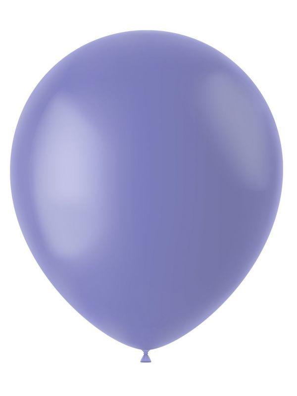 Ballonnen blauw mat 10 stuks