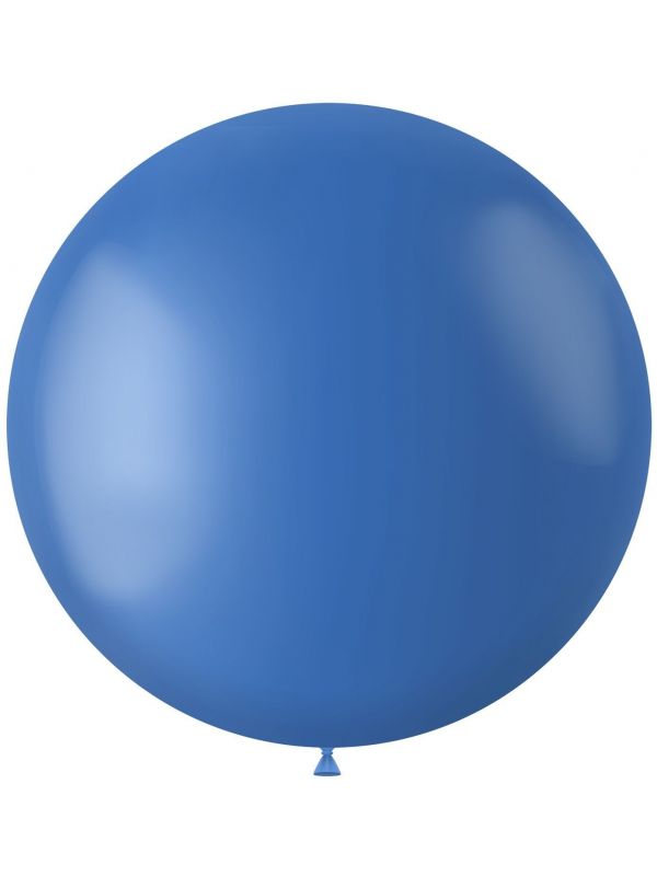 Ballonnen donker blauw mat 78cm