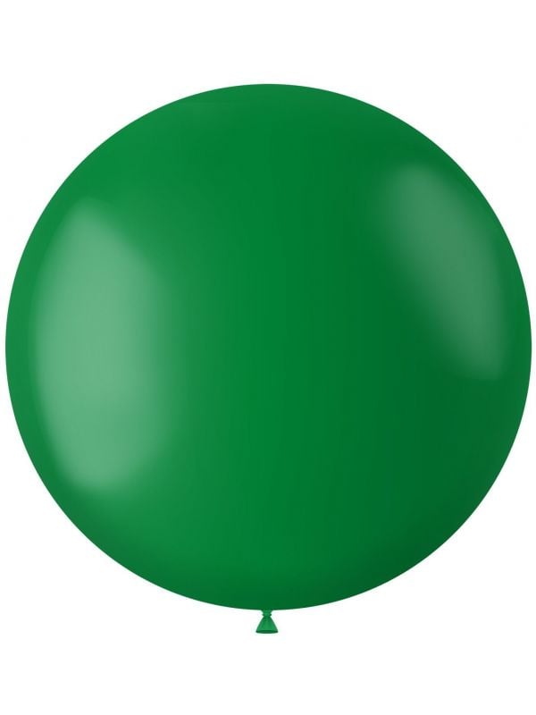 Ballonnen donker groen mat 78cm