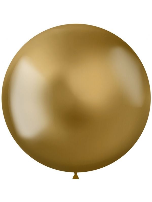 Ballonnen groot metallic goud