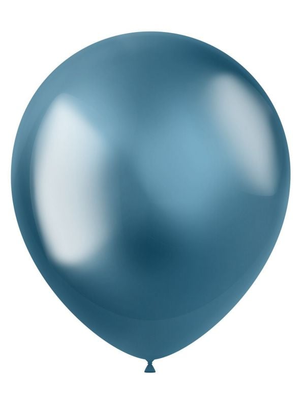 Ballonnen metallic blauw intense
