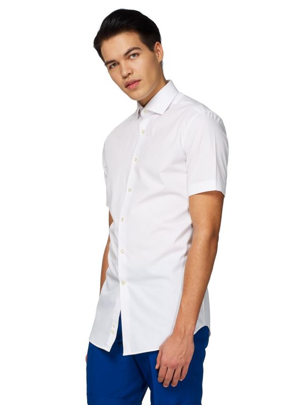 Basic korte mouw blouse Opposuits wit