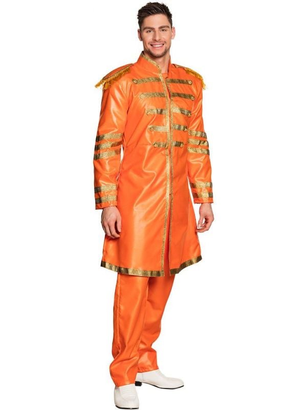 Beatles pepper kostuum oranje