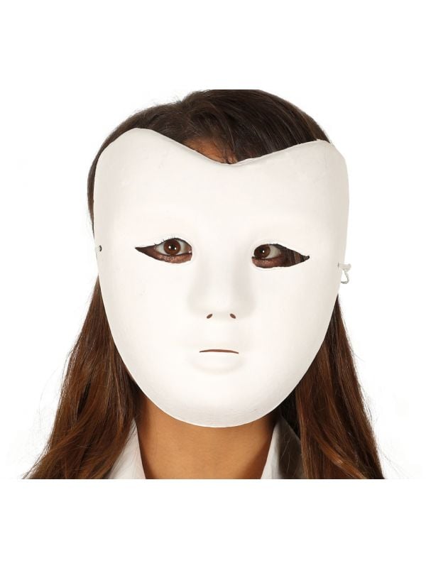 Beschilderbaar wit masker