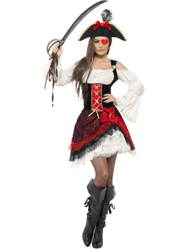 Betoverende piraat outfit