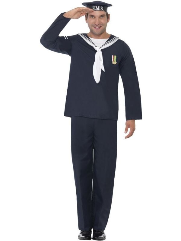 Blauwe Marine Zeeman outfit