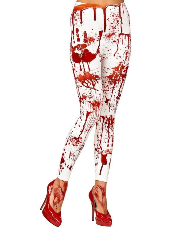 Bloederige zombie legging
