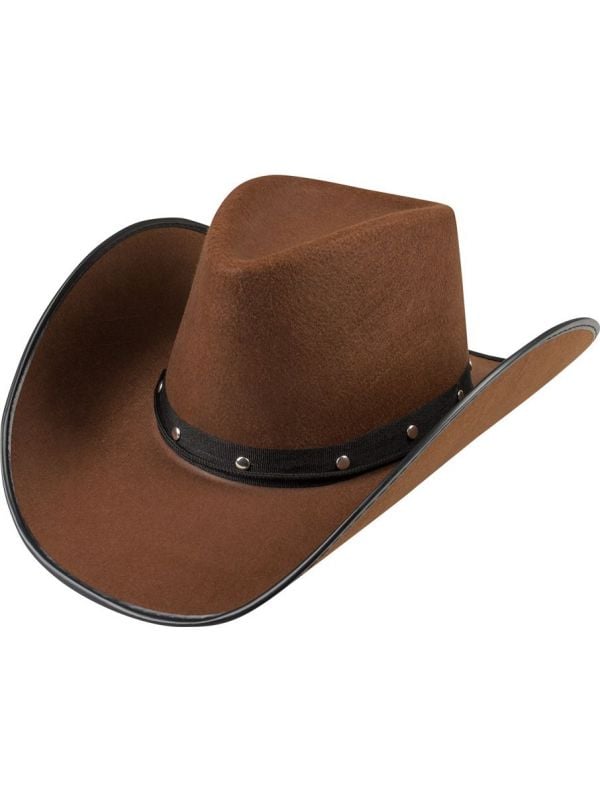 Bruine wichita cowboy hoed