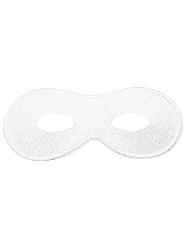 Carnaval basis oogmasker wit