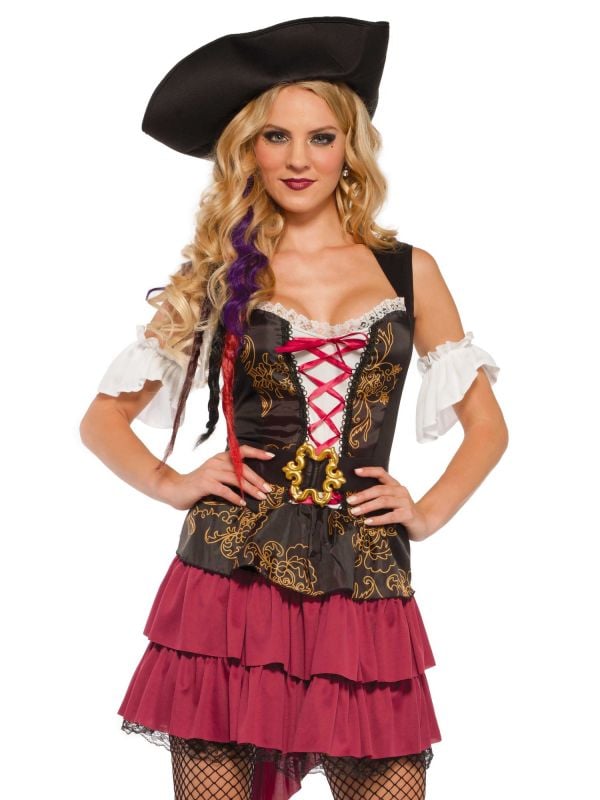 Carnaval piraten jurkje