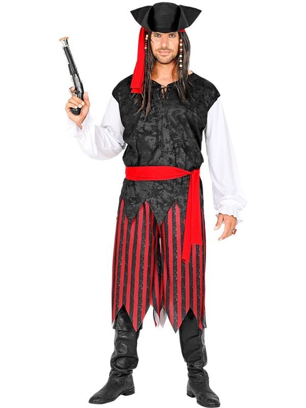 Carribische piraat kostuum heren
