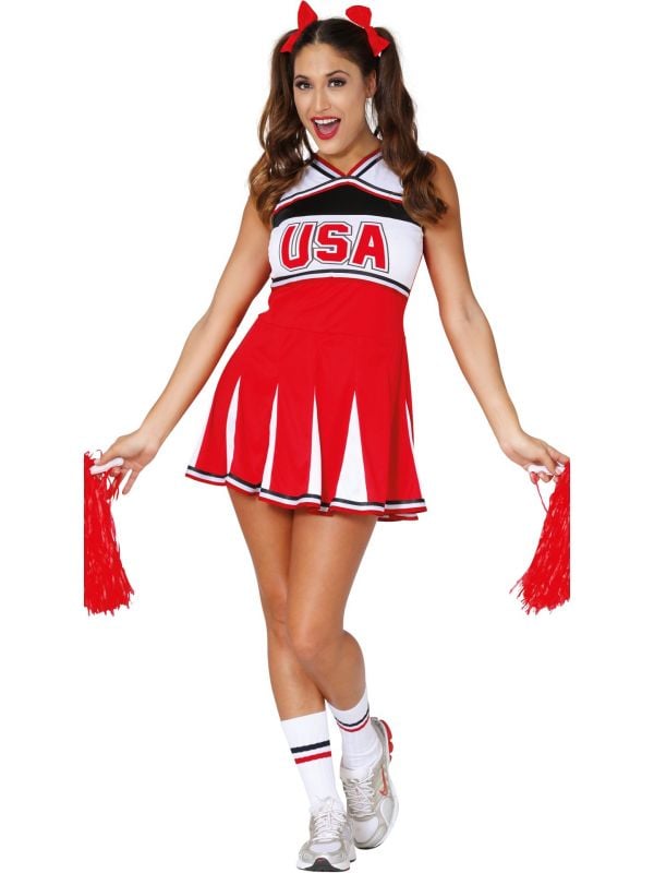 Cheerleader USA kostuum