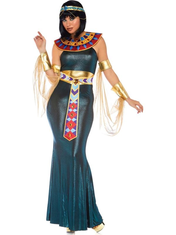 Cleopatra glitter jurk