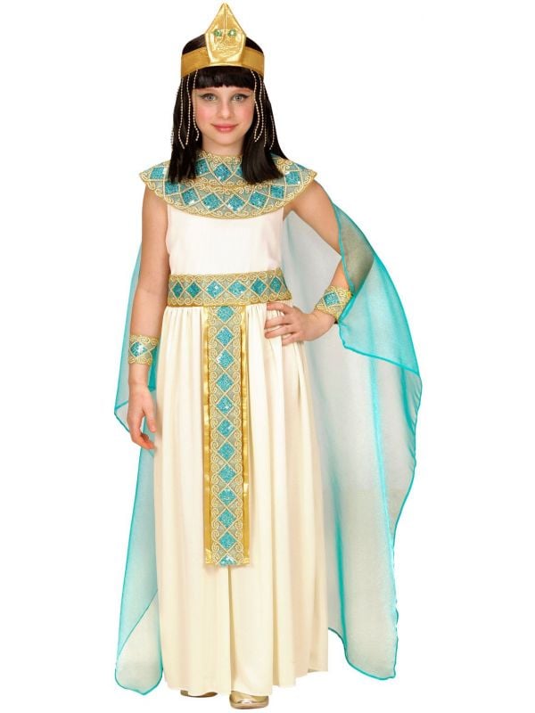 Cleopatra's dochter kostuum wit