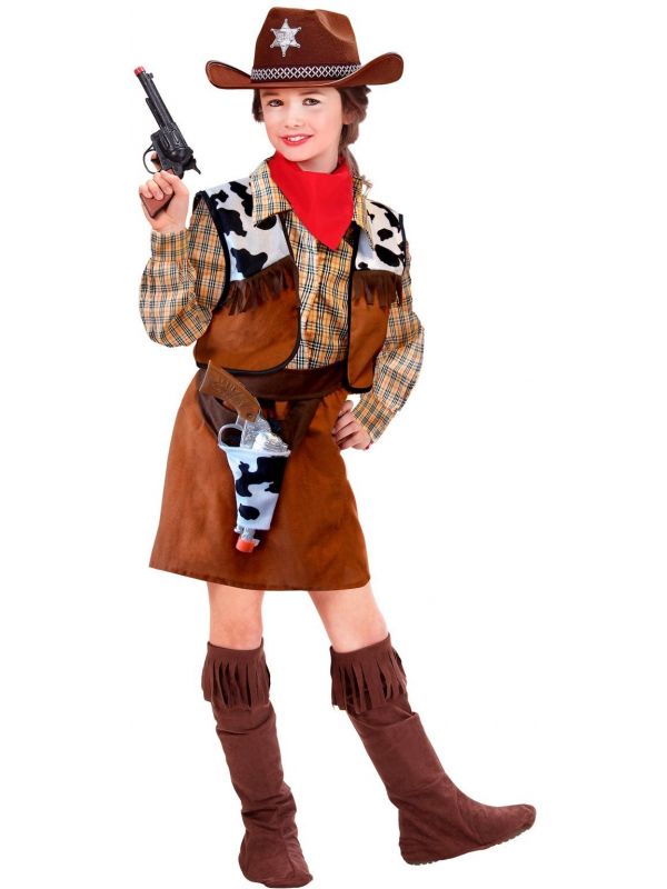 Cowgirl wilde westen kostuum